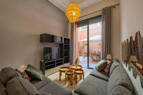 Beau duplex en plein centre de Marrakech avec chambre bebe